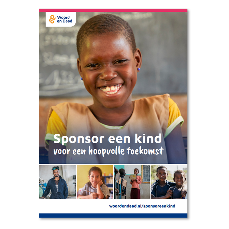 Sponsorflyer Woord & Daad